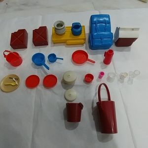barbie camping gear